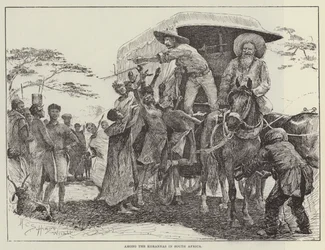Tra i Koranna in Sudafrica